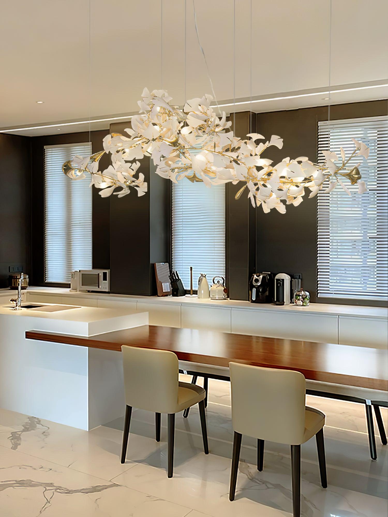 Gingko Chandelier B