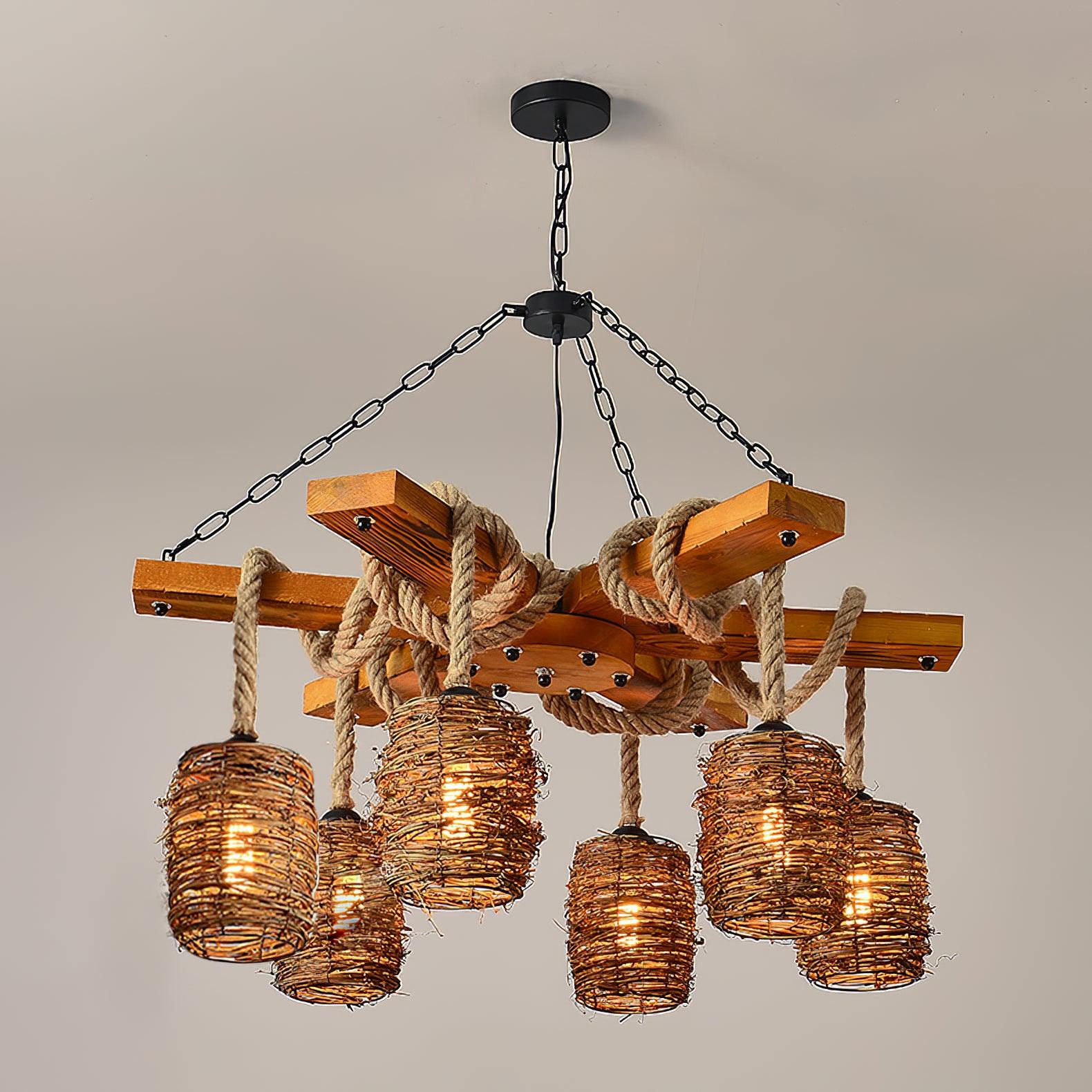 Vintage Farmhouse Chandelier