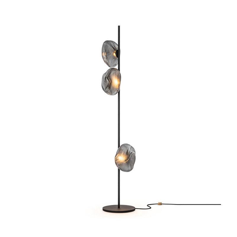 Glass Mesh Petals Floor Lamp