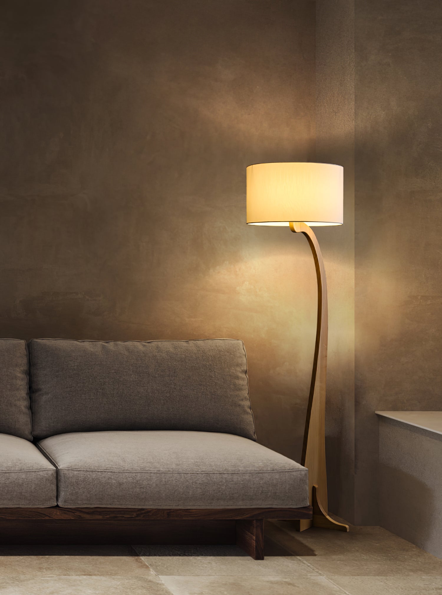 Bow Curve Floor Lamp