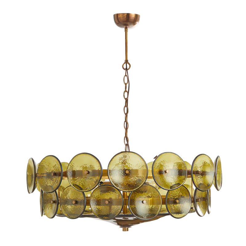 Solaris Disc Murano Chandelier