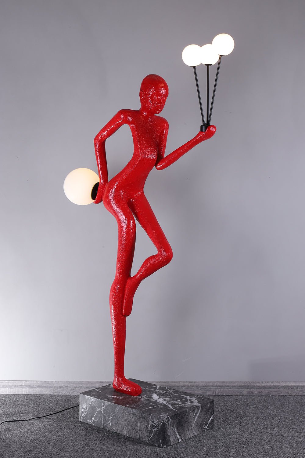 Juggling Sculptor Floor Lamp