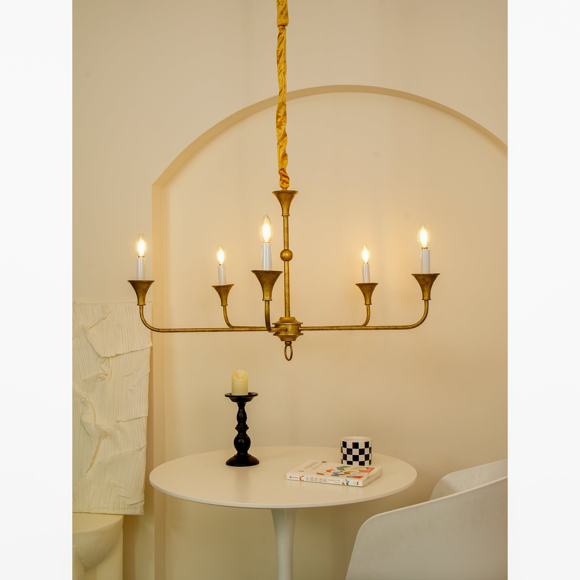 Elara Candle Chandelier