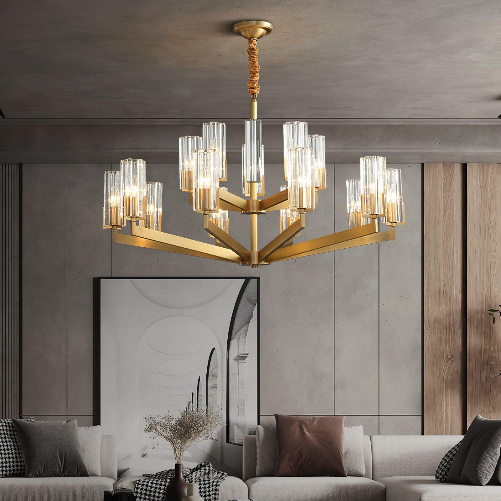 Kayla Brass Chandelier