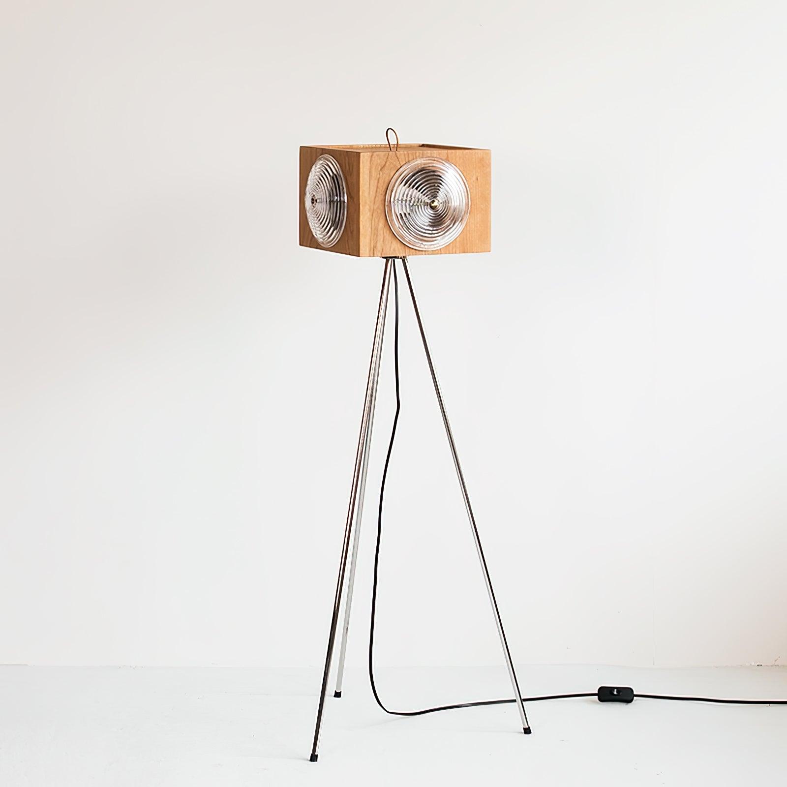 Retro Camera Focus Floor Lamp