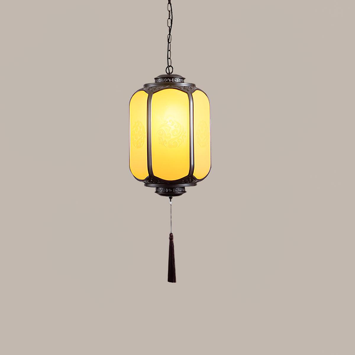 Antique Lantern Outdoor Pendant Light