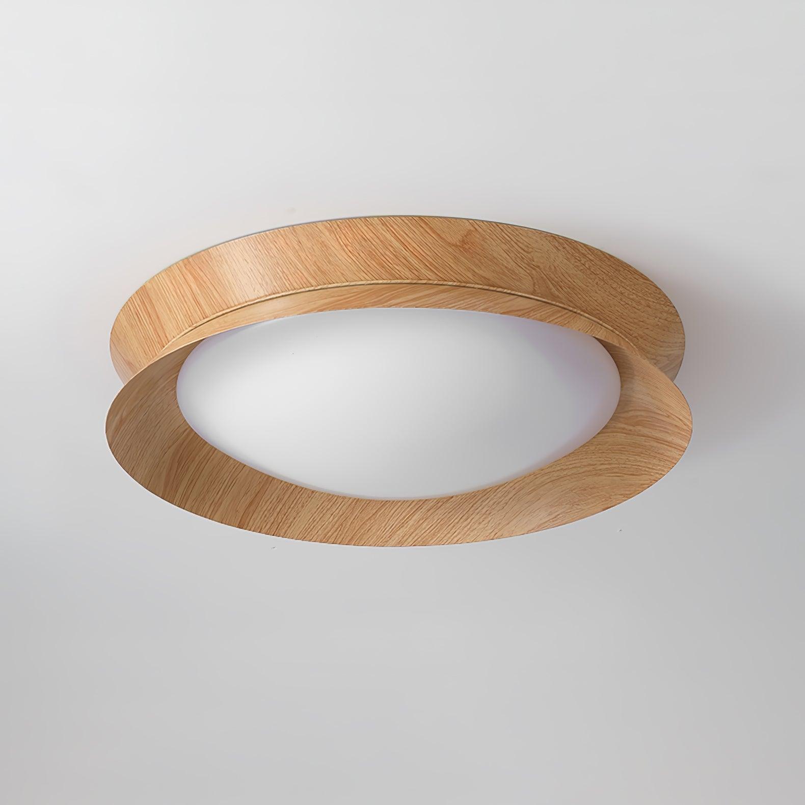 Double Half Round Ceiling Light