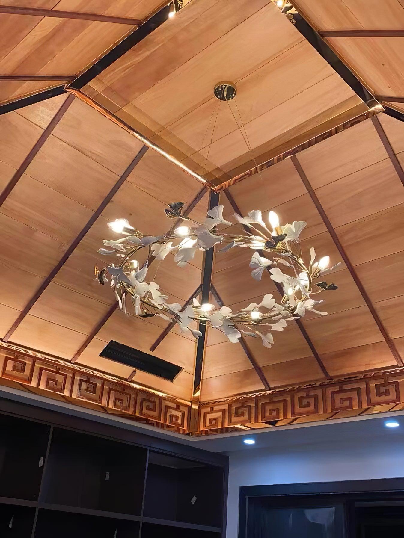 Gingko Chandelier U