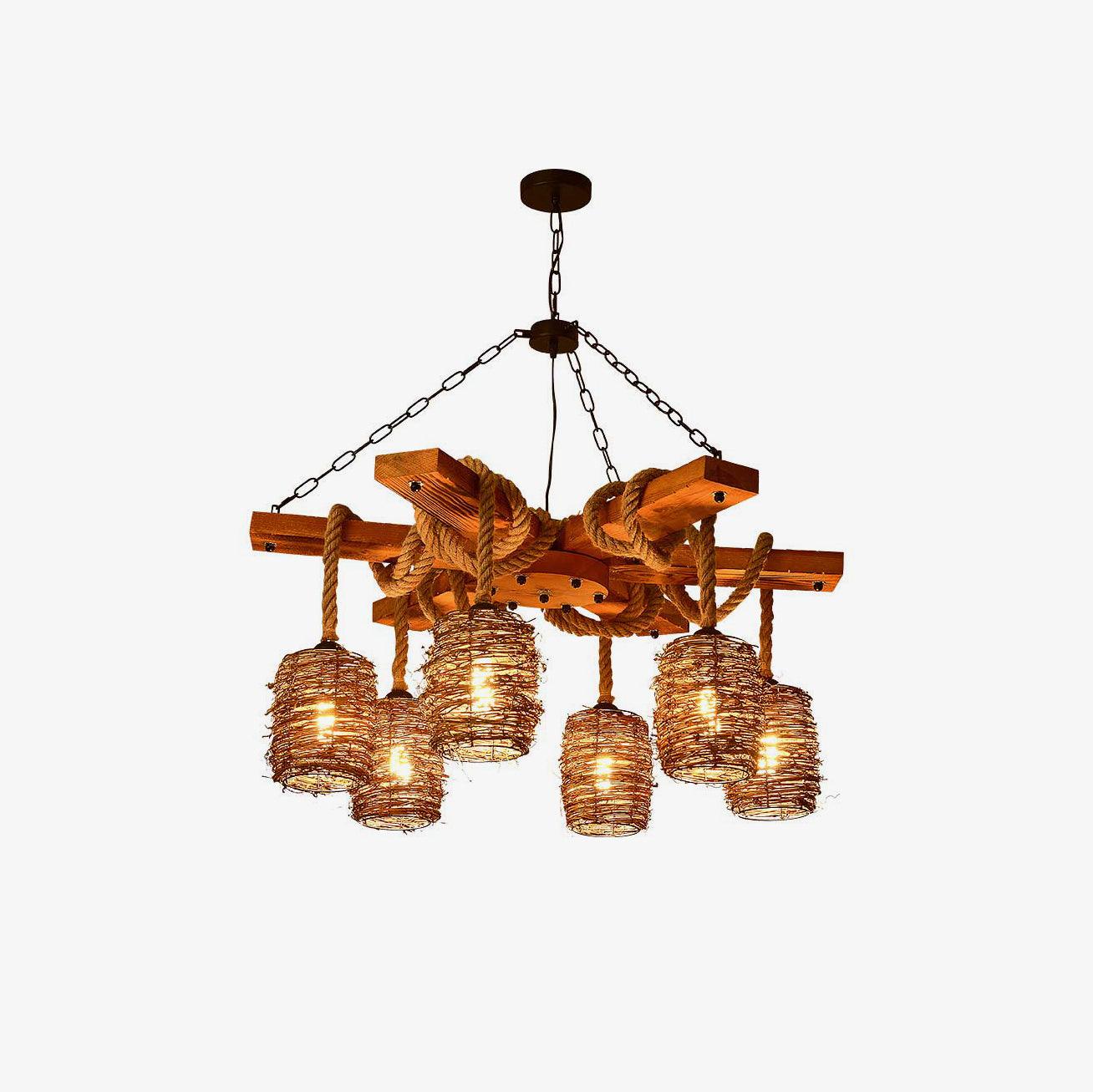 Vintage Farmhouse Chandelier