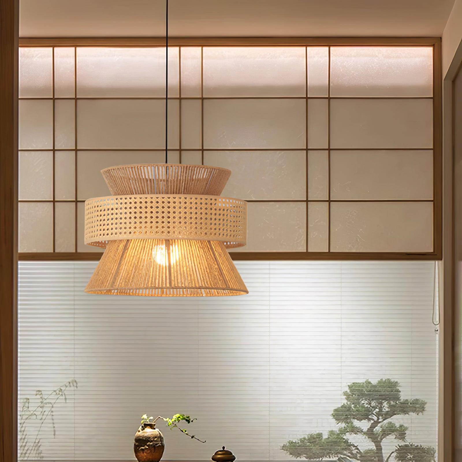 Rattan Bamboo Pendant Lamp