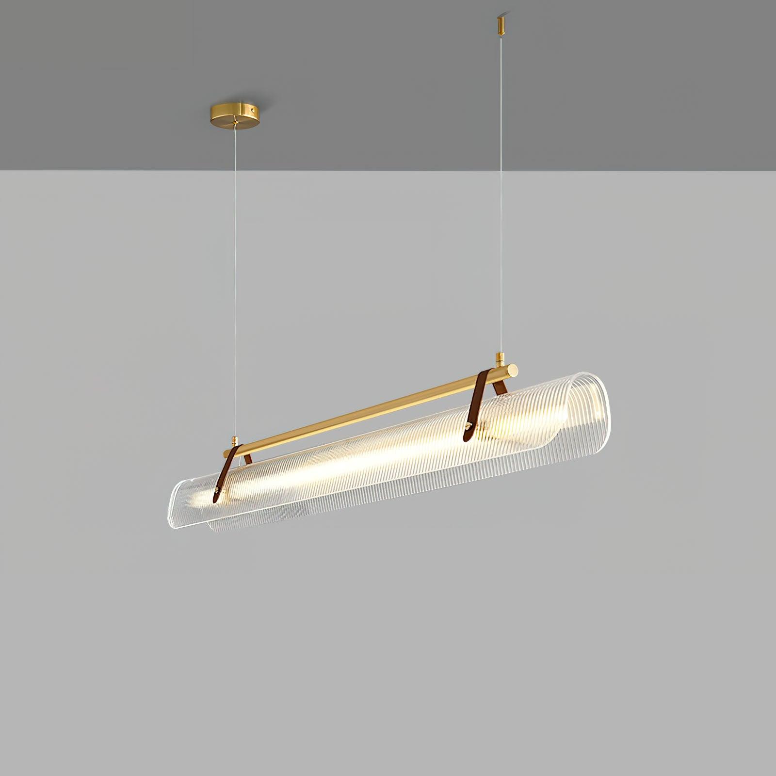 Acrylic Linear Chandelier