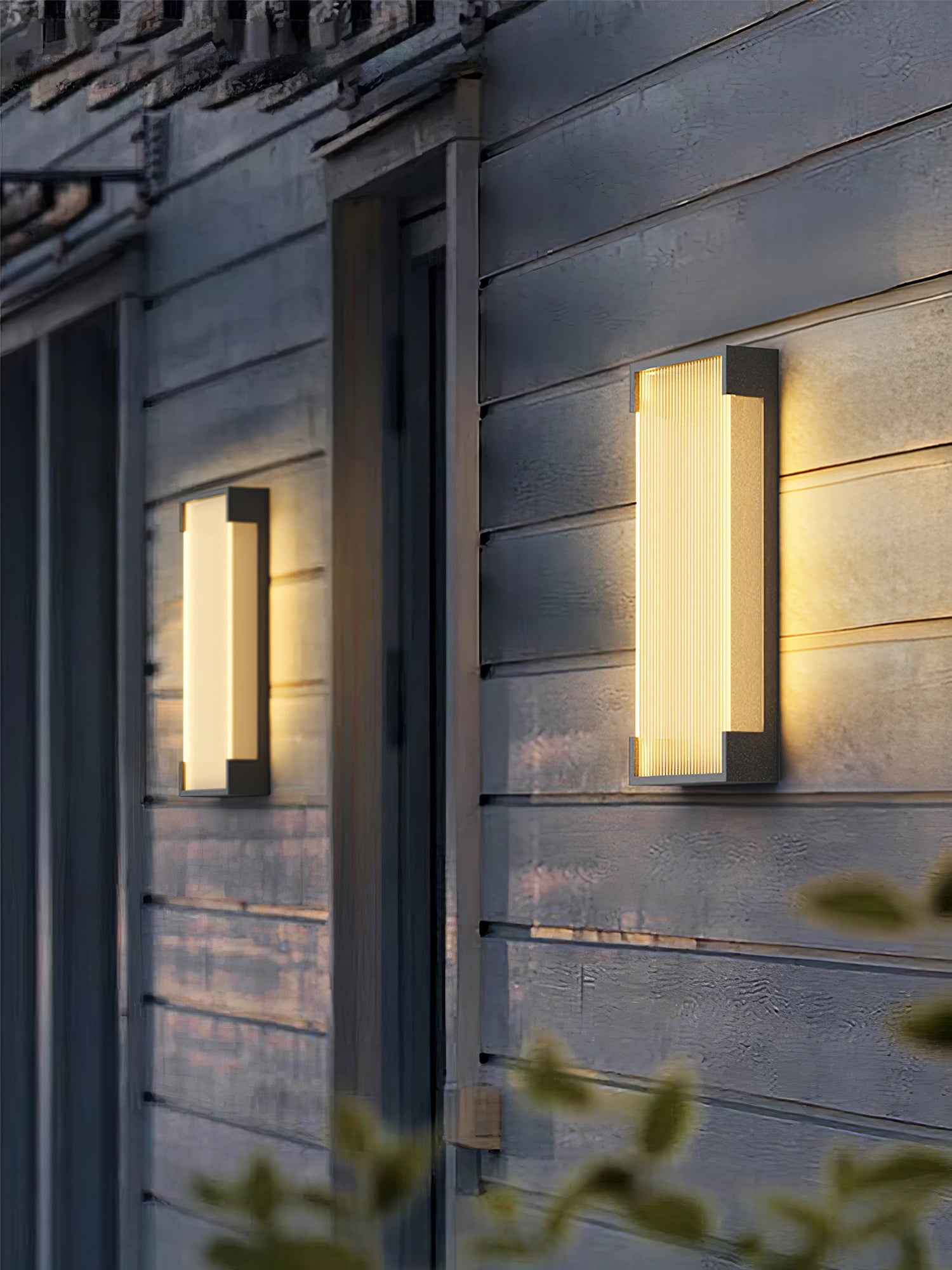 Rectangular Outdoor Wall Light