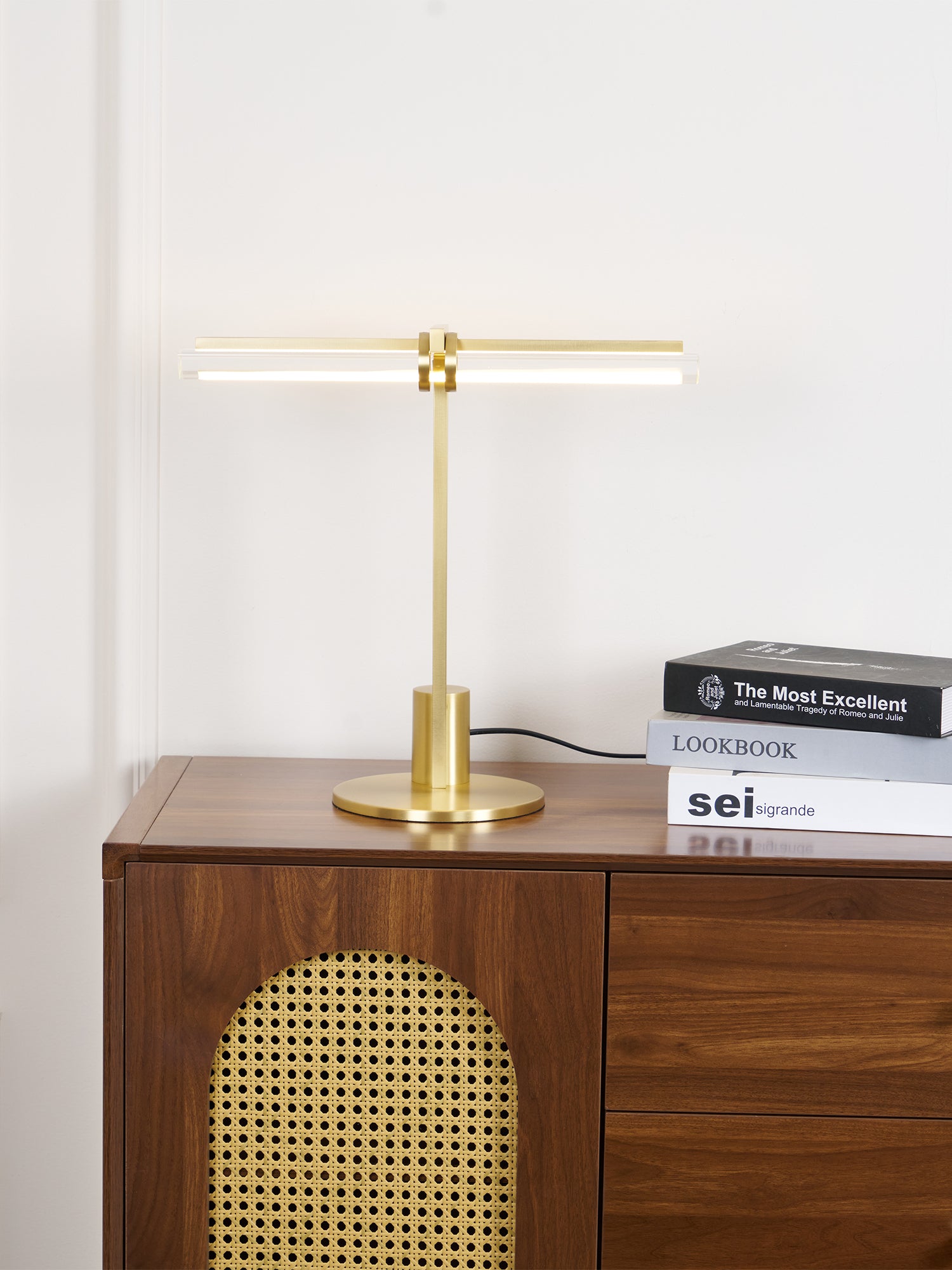 Reed Table Lamp