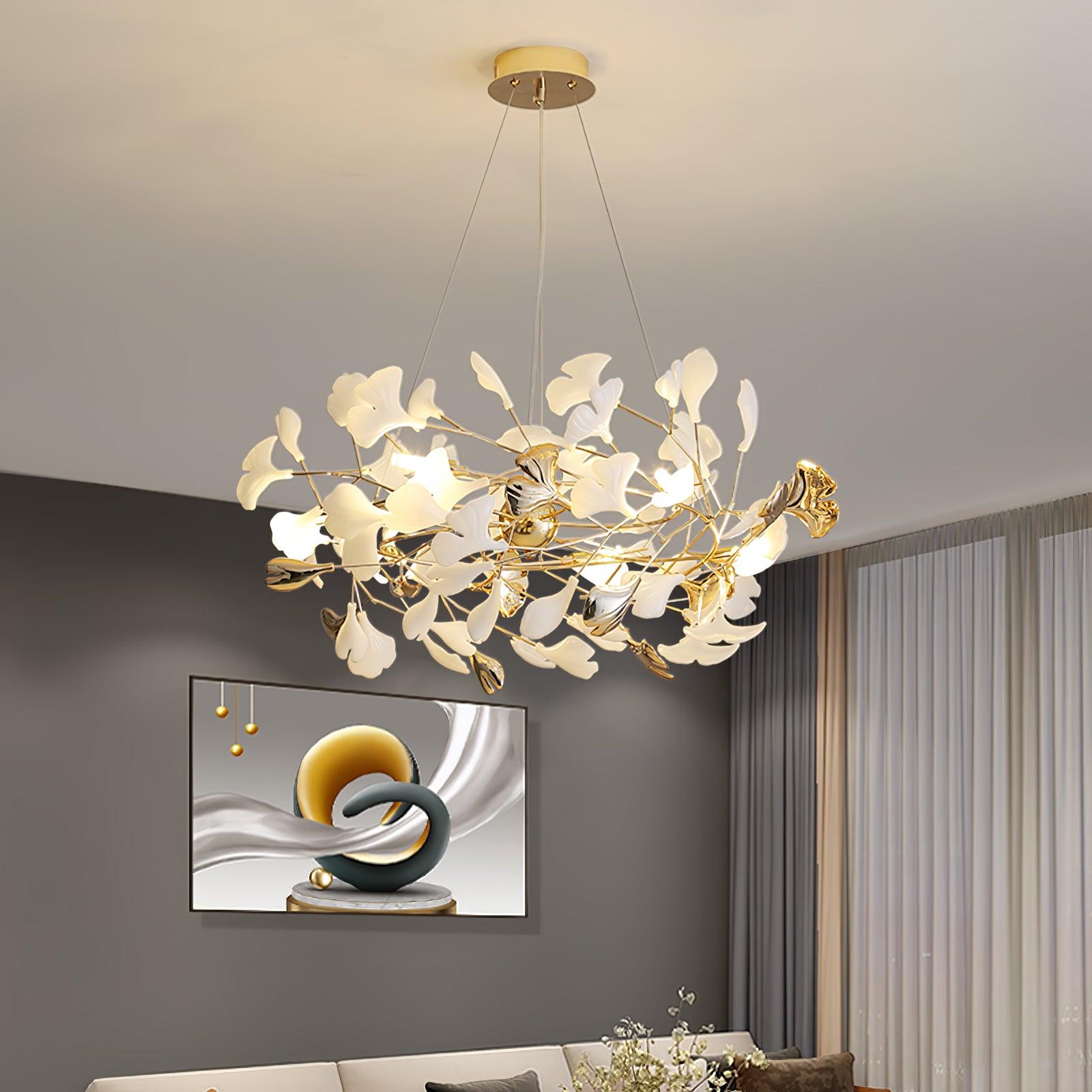 Gingko Chandelier H