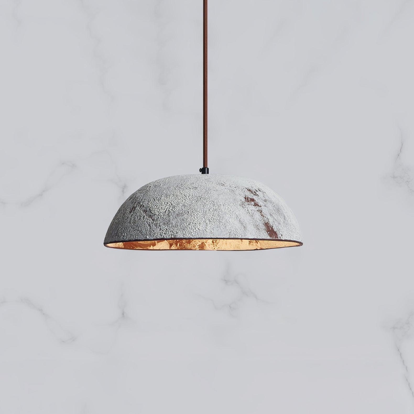 Half Dome Vintage Ceramic Pendant Lamp