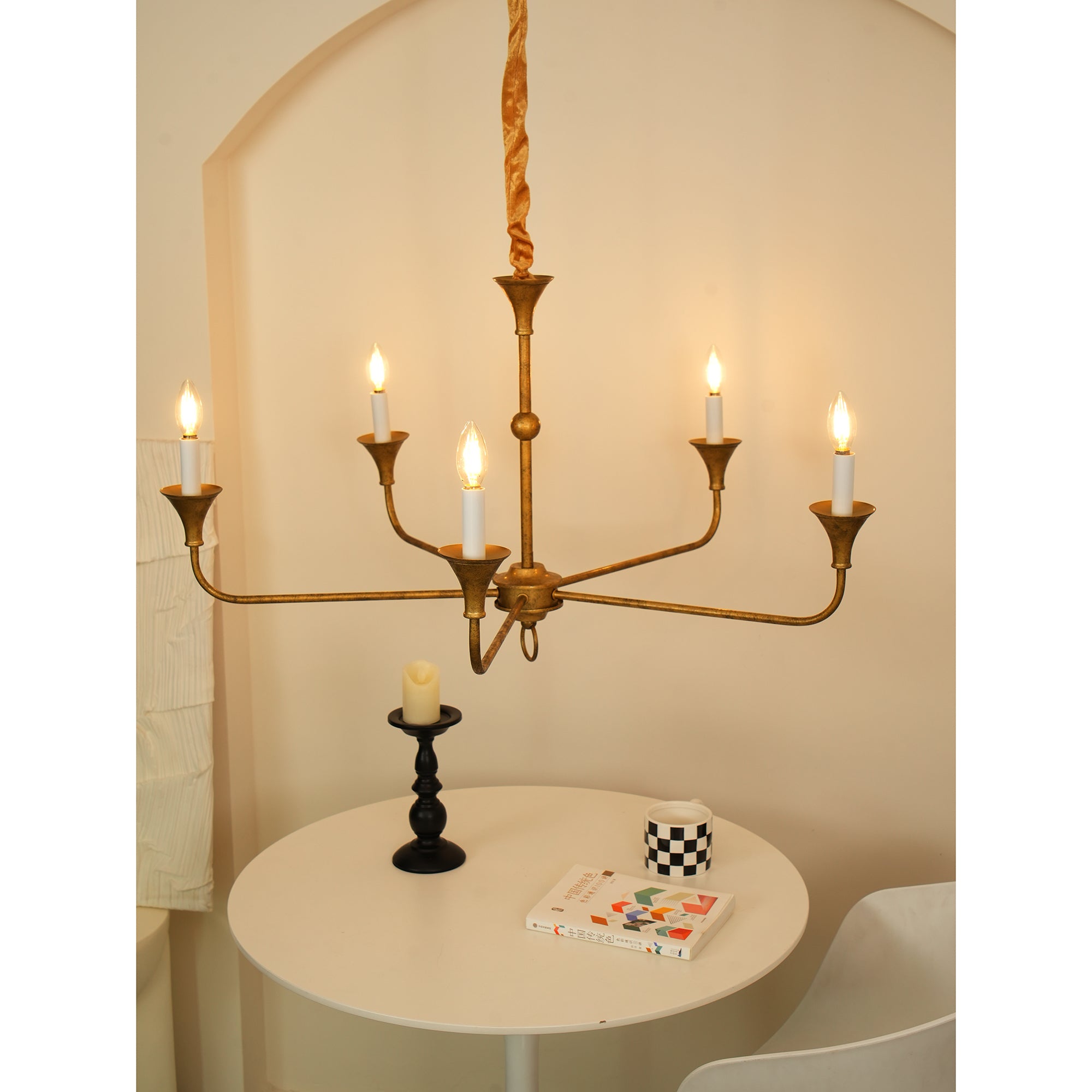 Elara Candle Chandelier