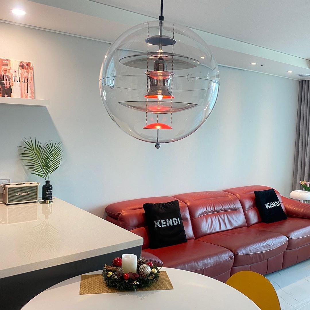 Round Sphere Pendant Lamp