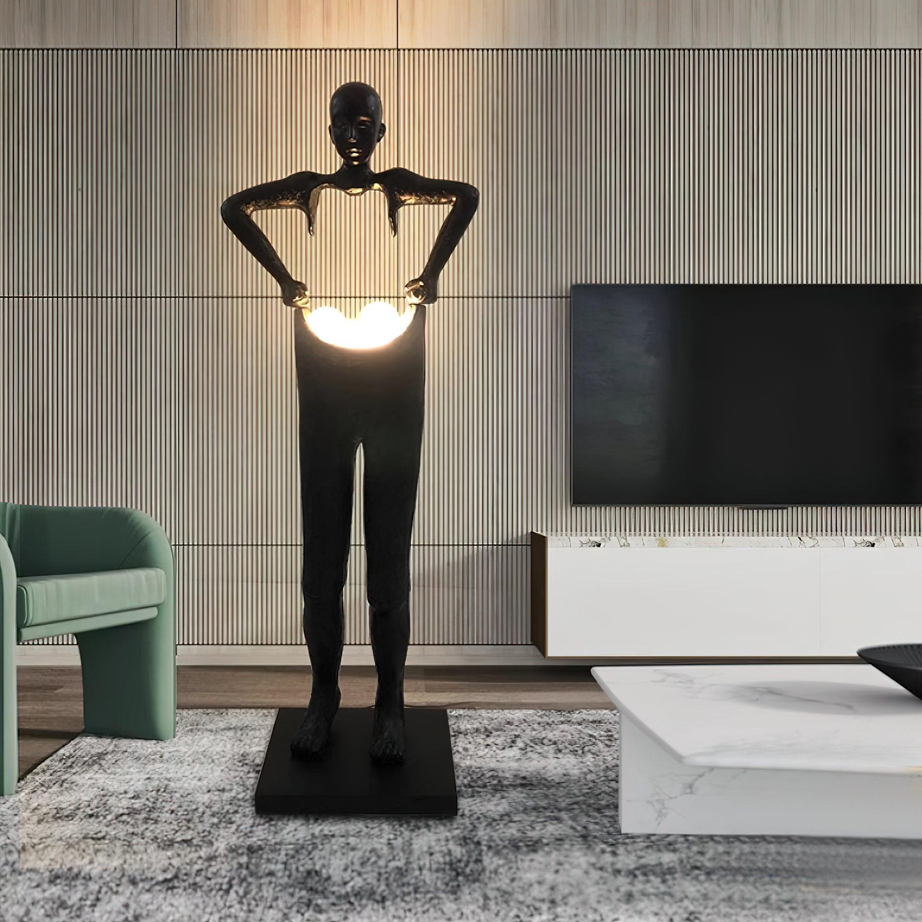 Carrier Sculpture Floor Lamp