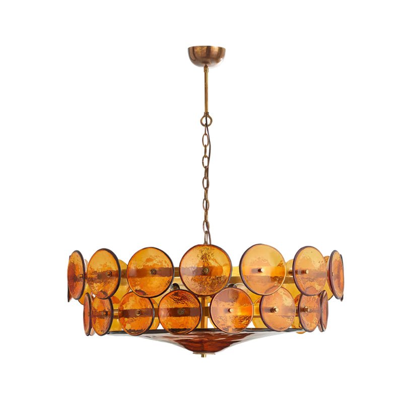 Solaris Disc Murano Chandelier