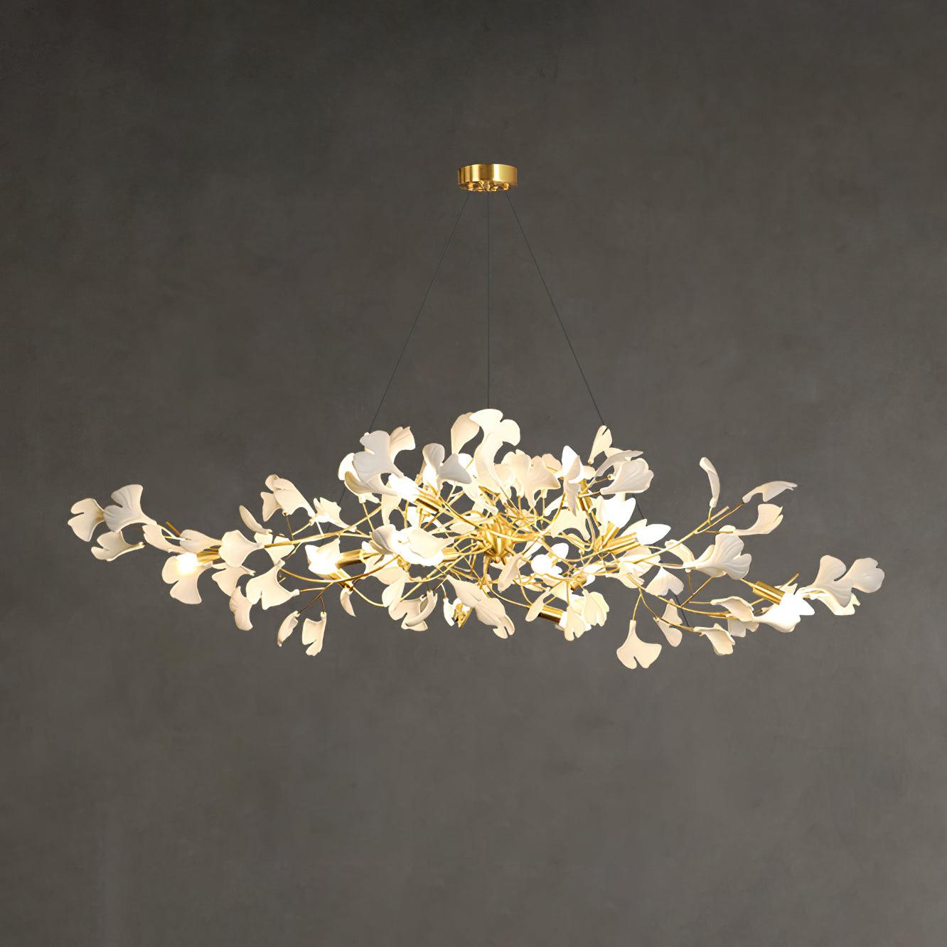 Gingko Chandelier I