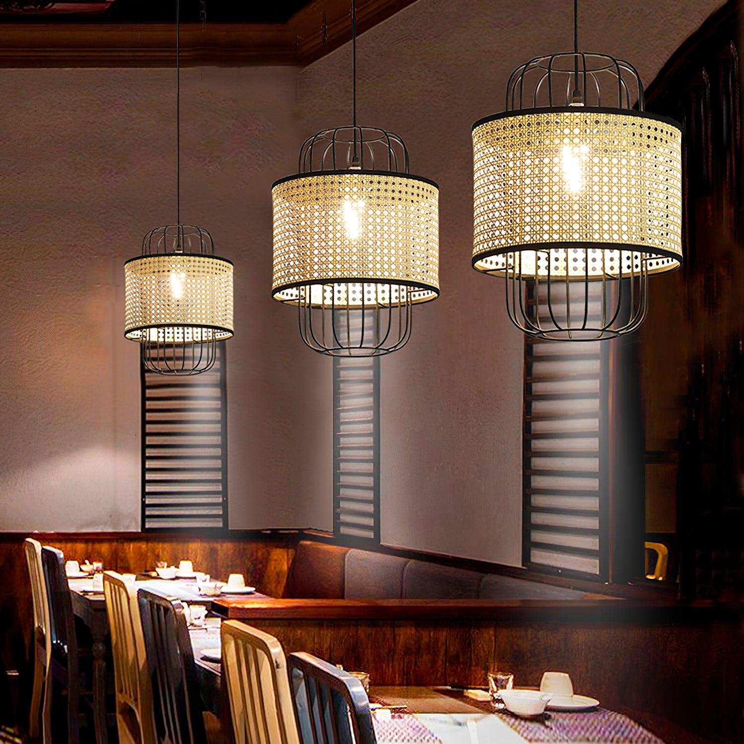 Rattan Aru Pendant Lamp