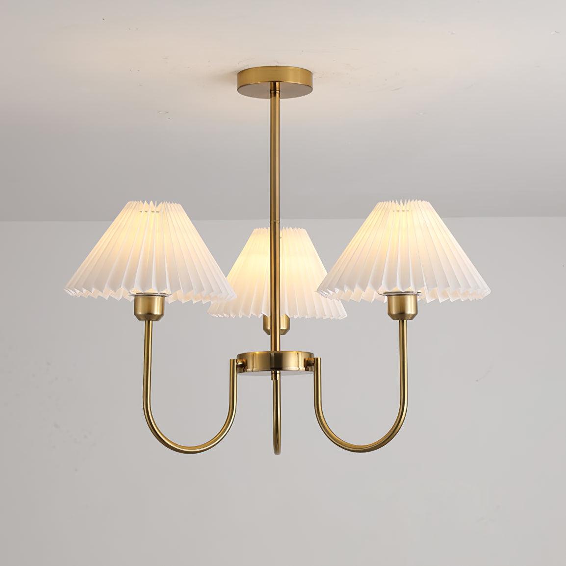 Lenore Pleated Chandelier