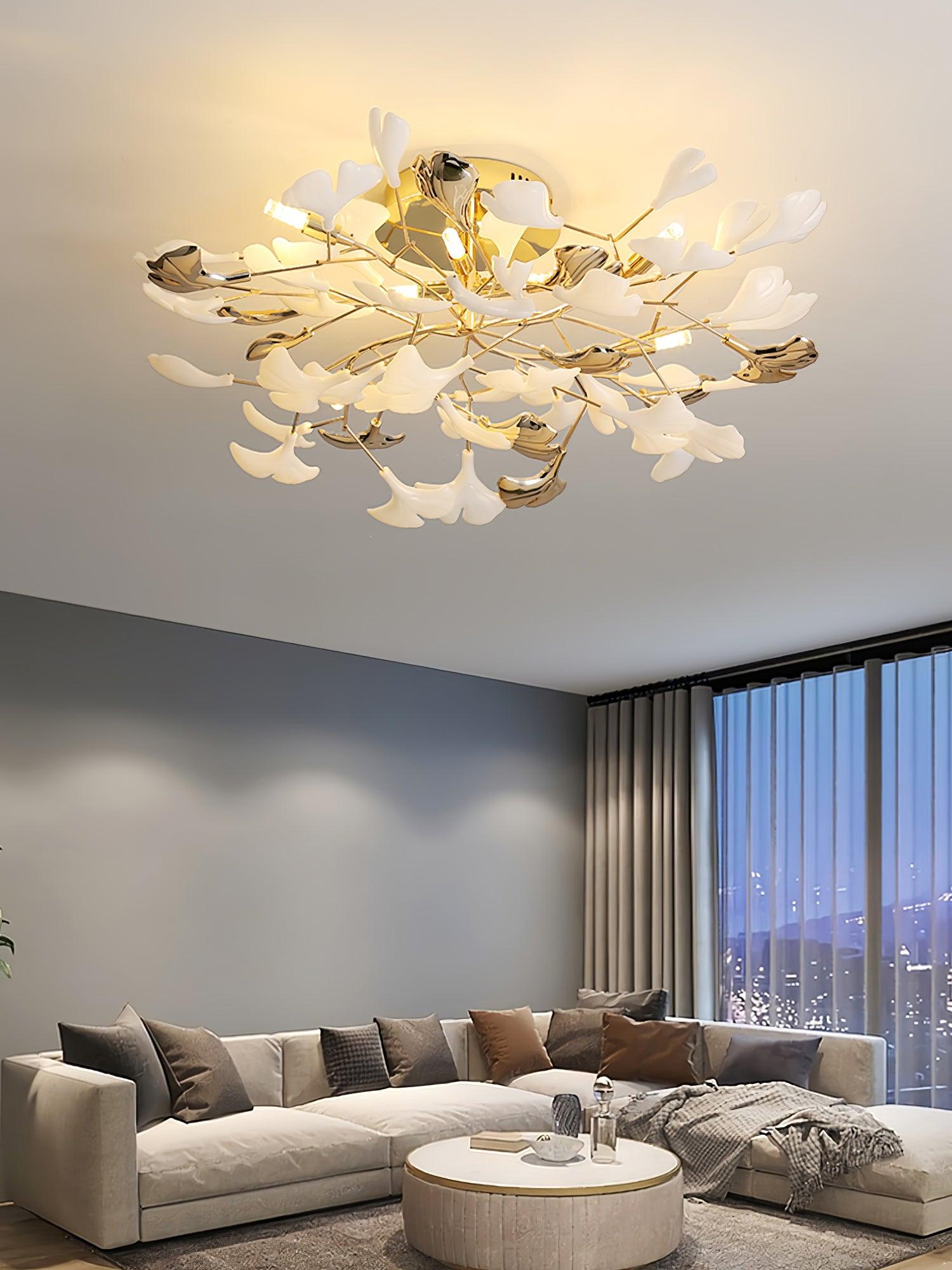 Gingko Rotating Ceiling Lamp