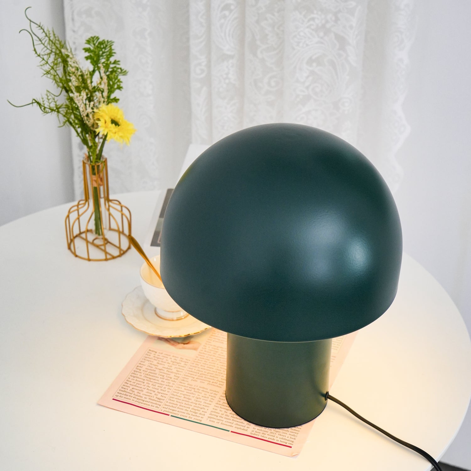 Mushroom Umbrella Table Lamp