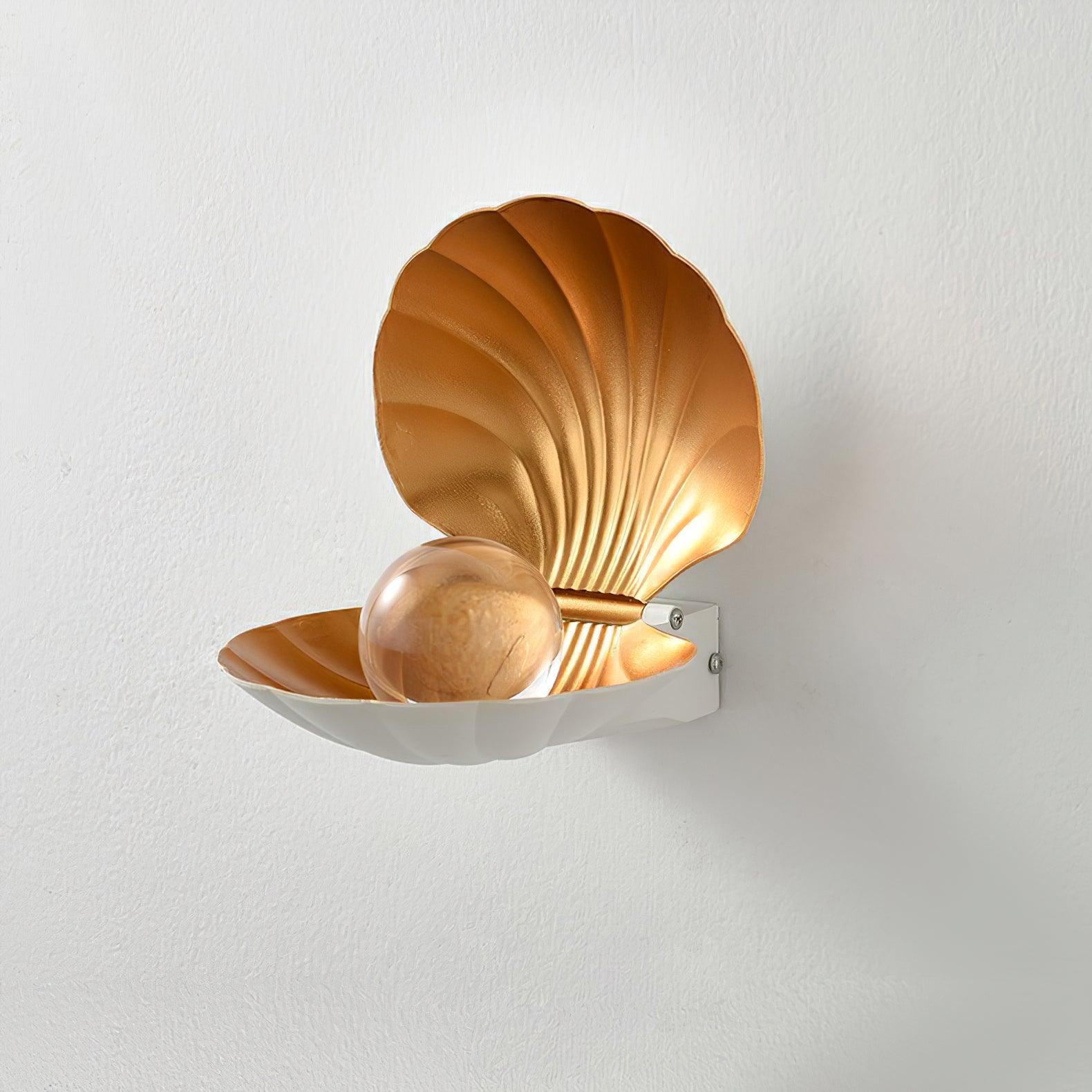 Pearl Clam Wall Light