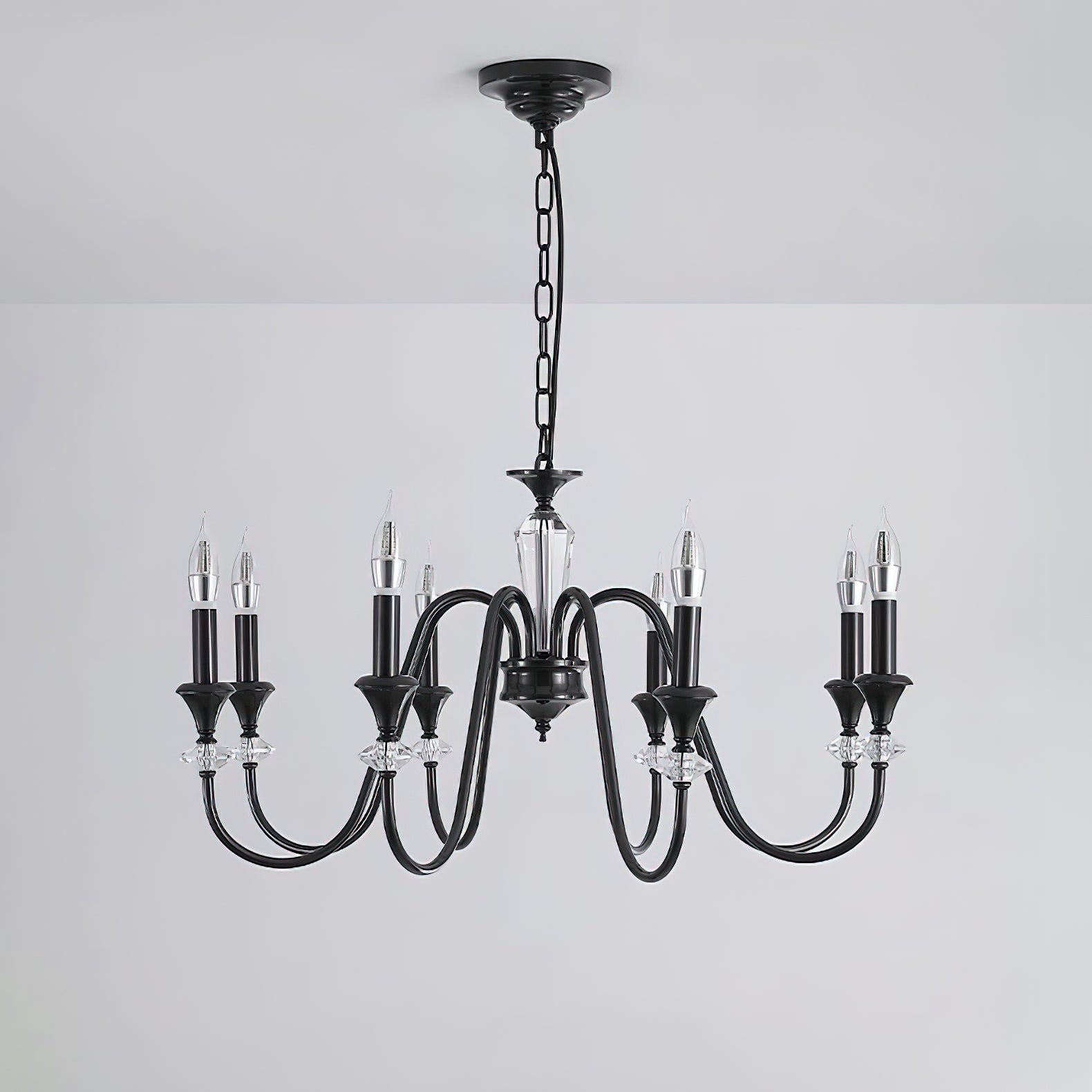 Noir Candelabra Chandelier