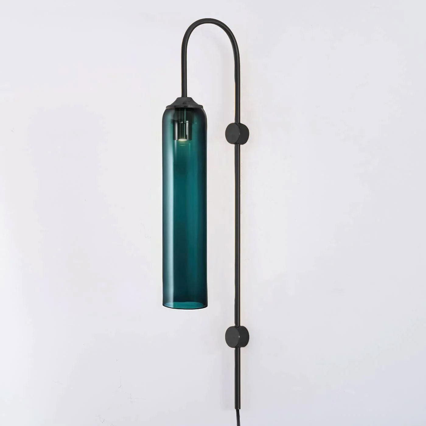 Modern Glass Plug-In Wall Lamp