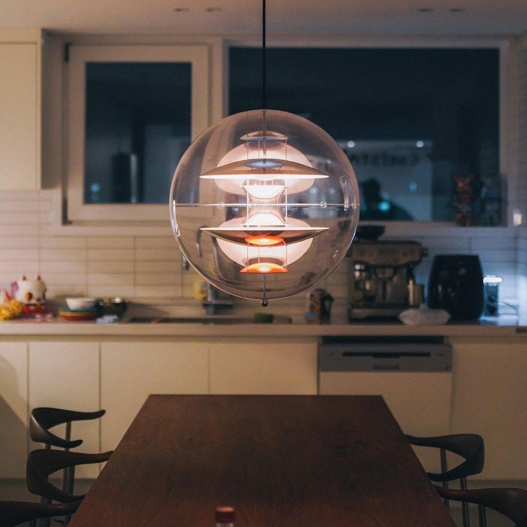 Round Sphere Pendant Lamp