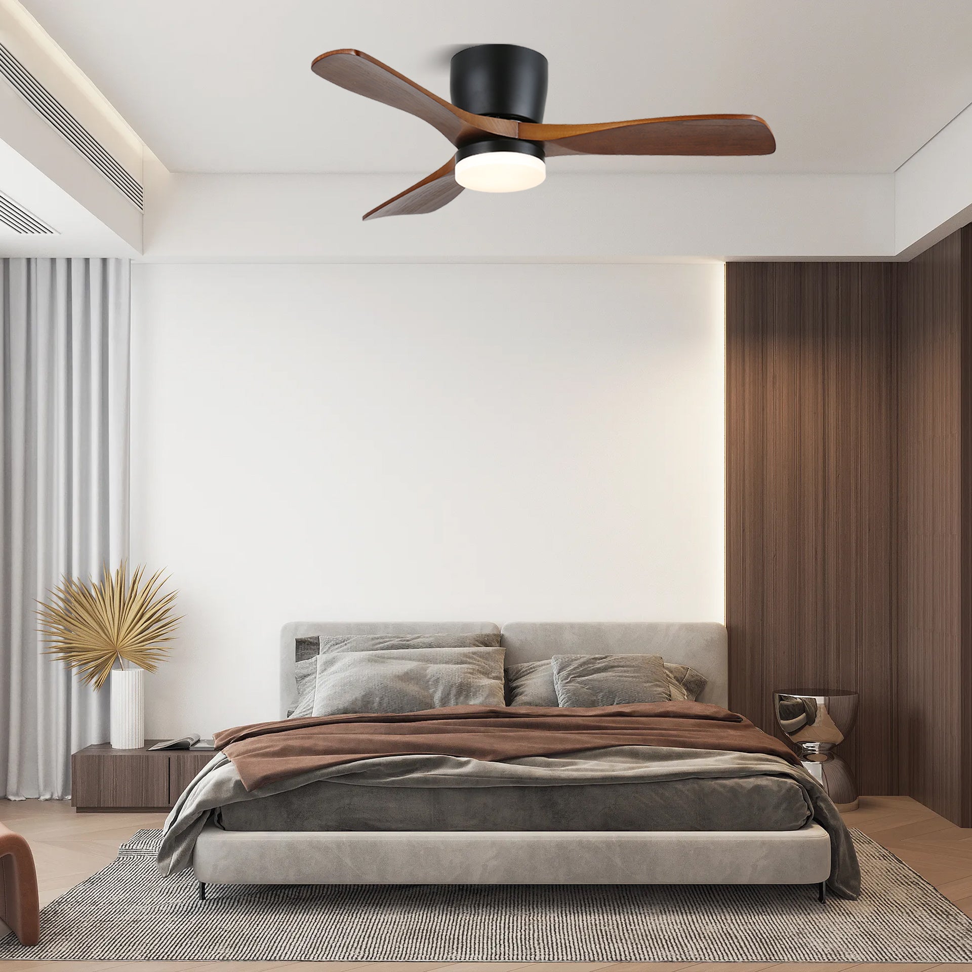 Aerodynamics Wooden 48/52 Ceiling Fan Light