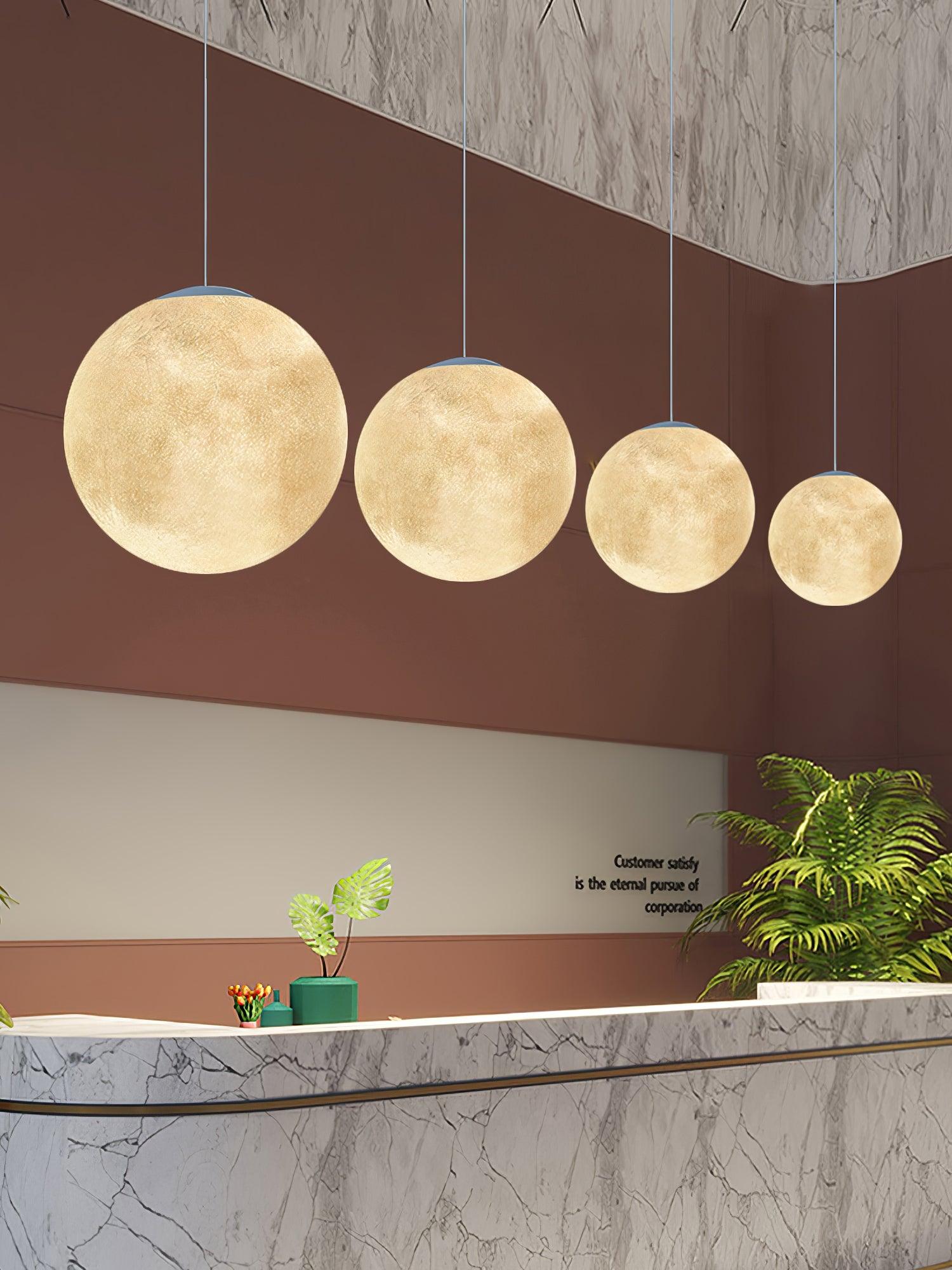 Planet Shape Pendant Lamp