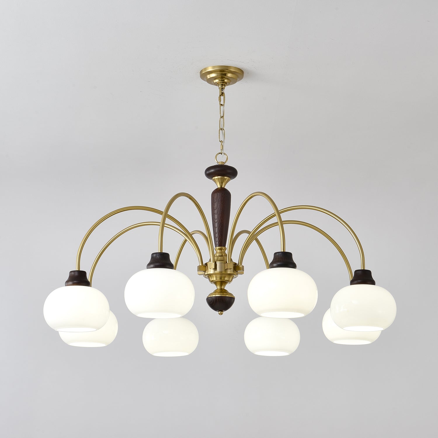 Arched Globe Chandelier