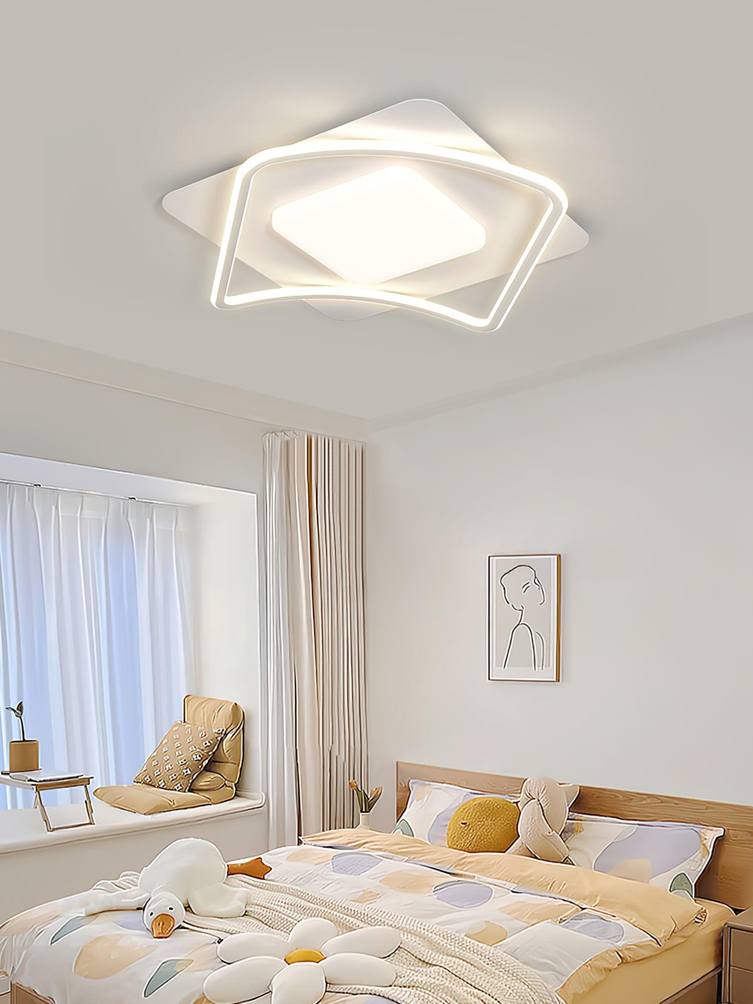 Minimalist Geometry LED Ceiling Light