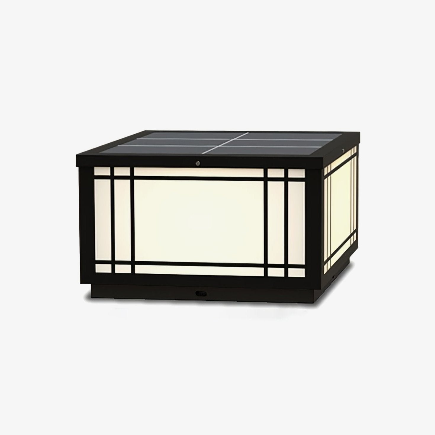 Harrison Solar Cube Outdoor Lamp