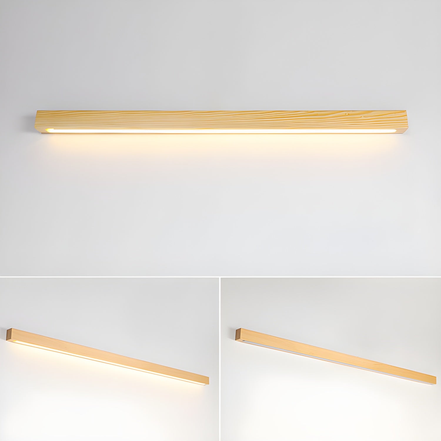 Arlo Linear Wood Wall Light