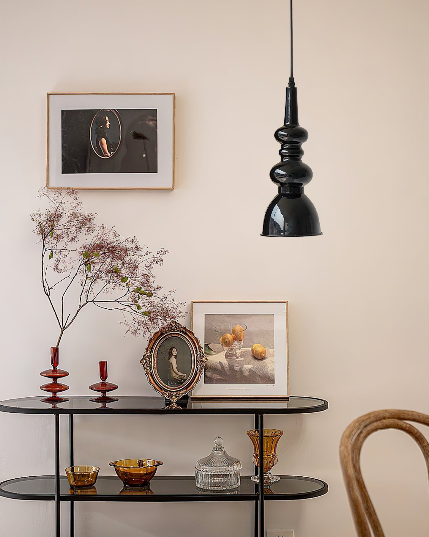 Svelte Noir Pendant Light