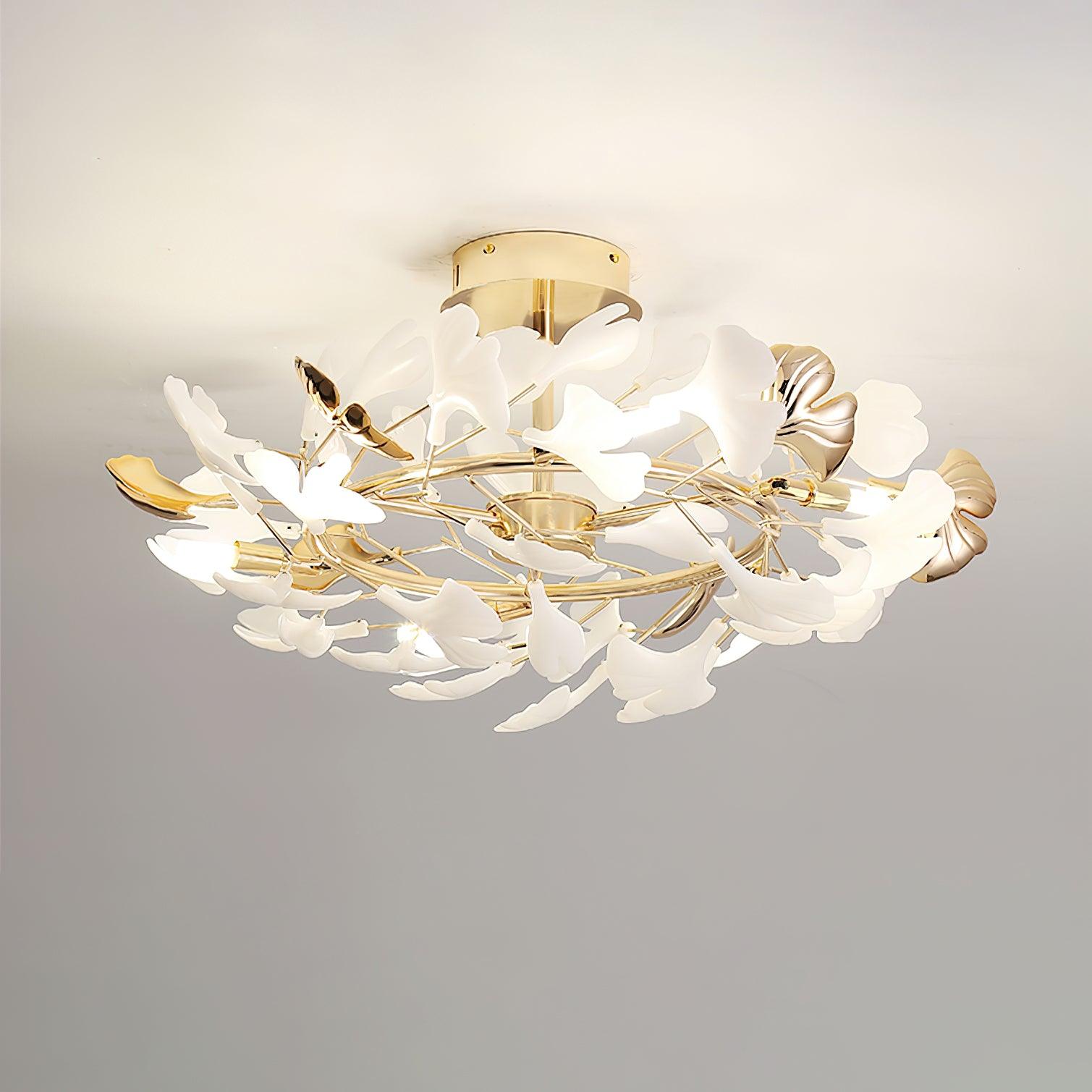 Gingko Rotating Ceiling Lamp