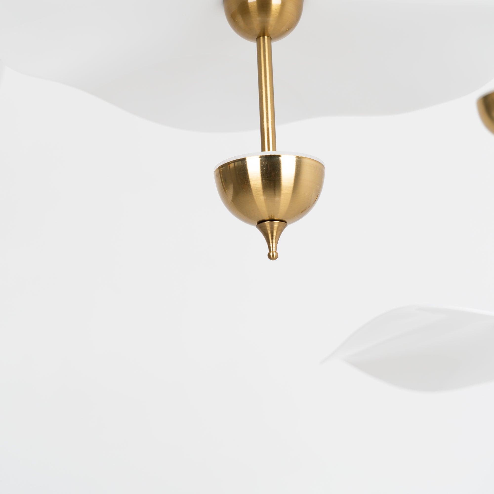 Envolee Double Biscuit Pendant Light