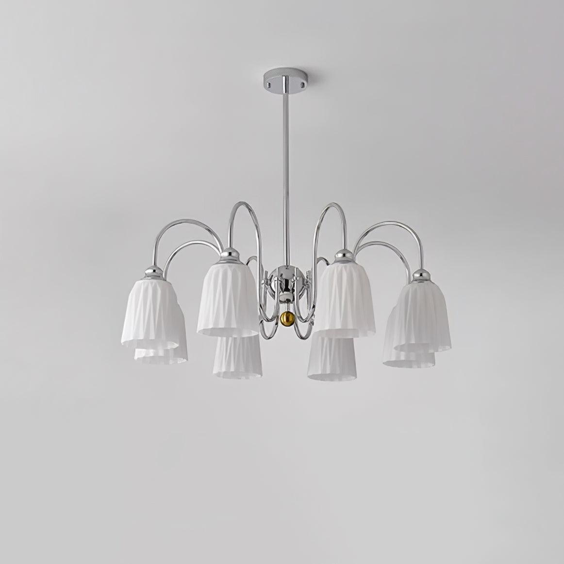 Bauhaus Pleated Chandelier