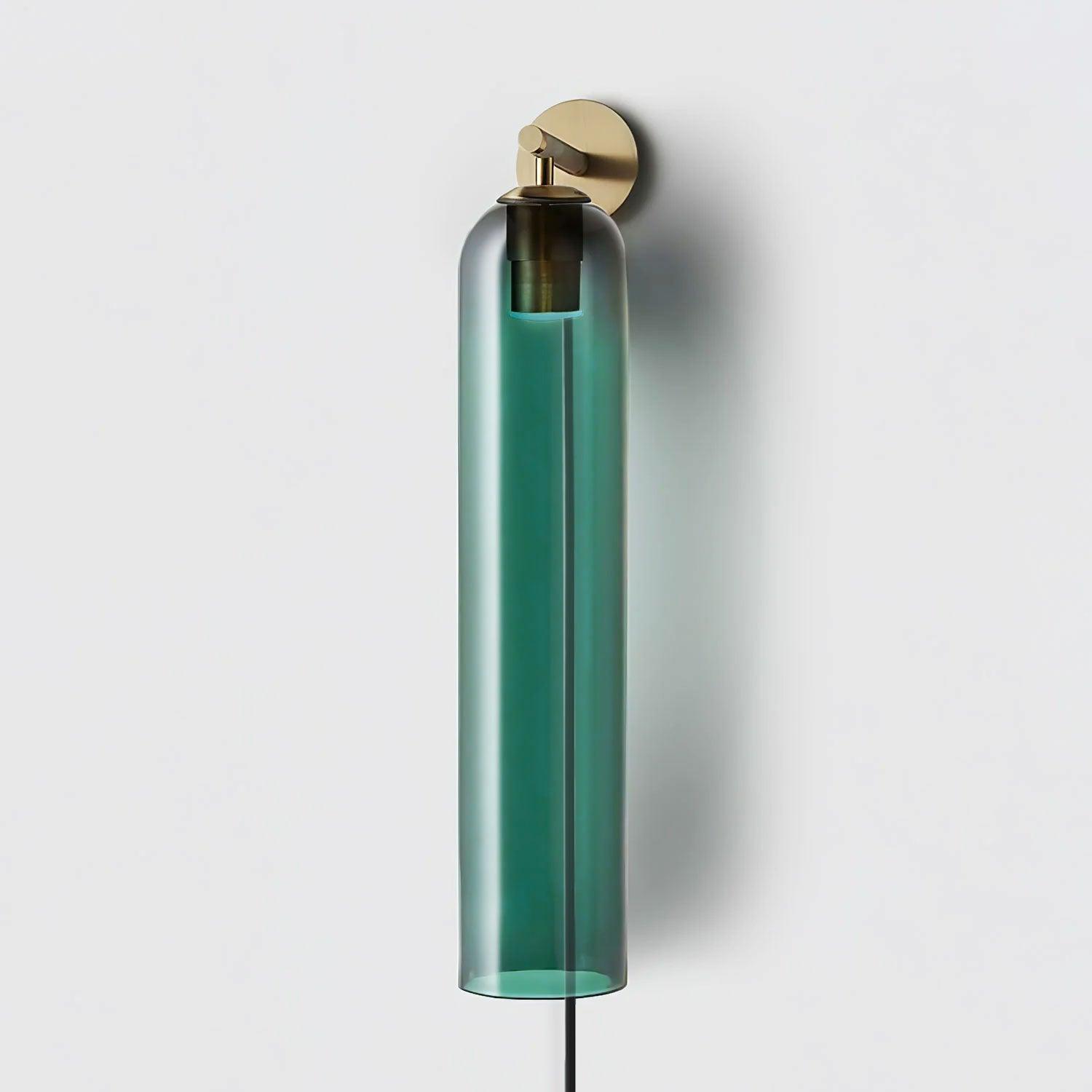 Art Glass Plug-In Sconce