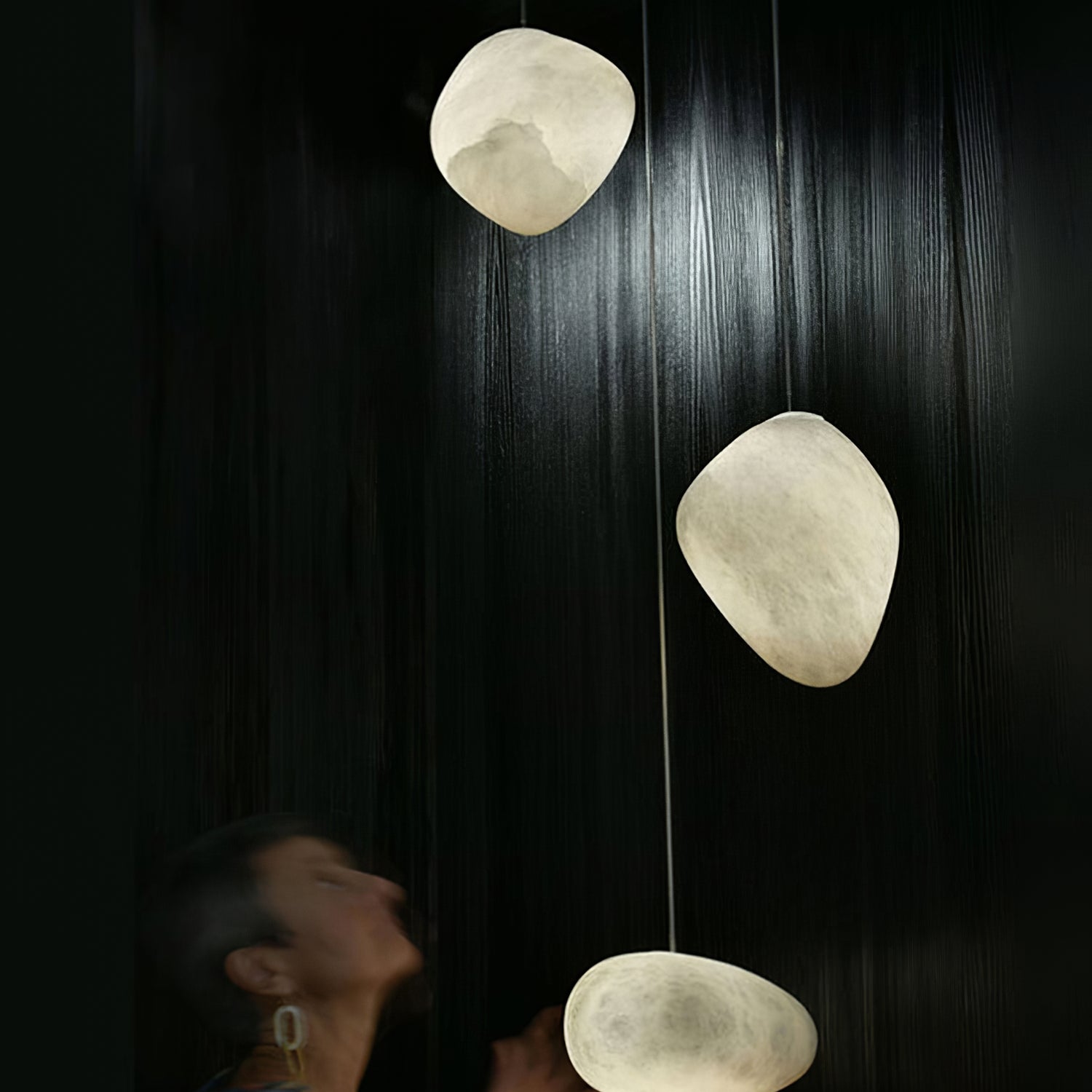 Pebbles Alabaster Pendant Lamp