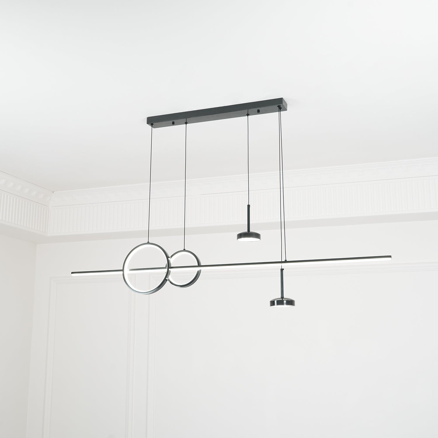 Modern Geometric Shape Chandelier