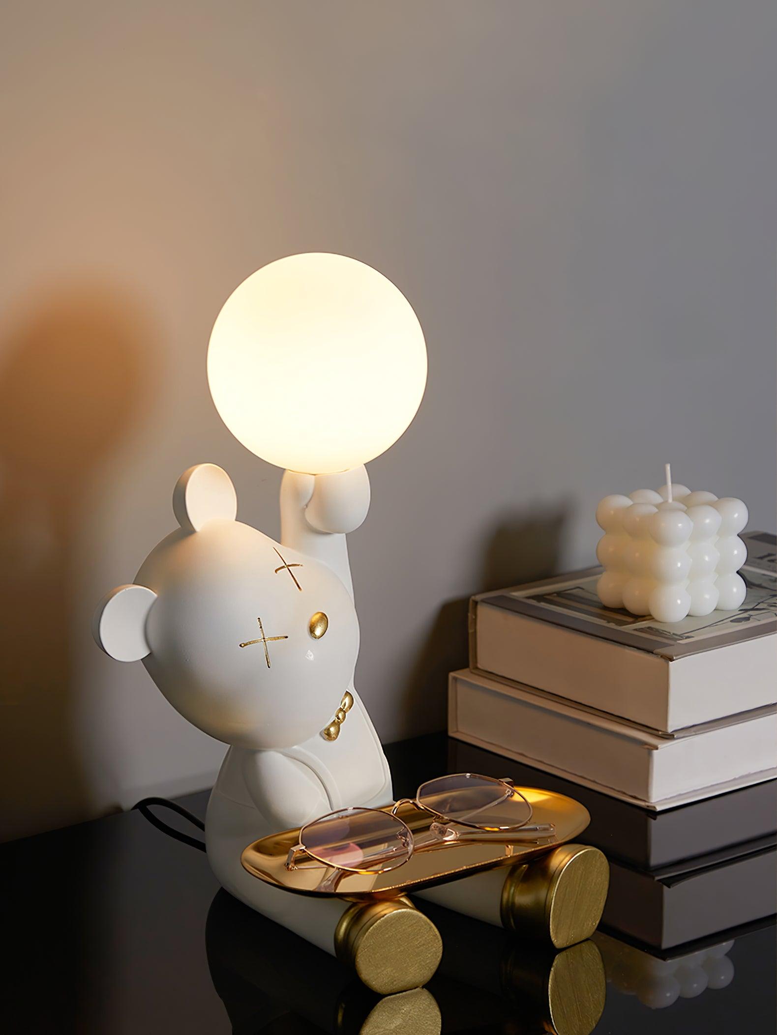 Violent Bear Tray Desk Lamp