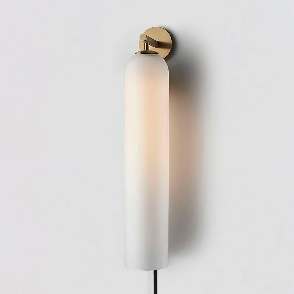 Art Glass Plug-In Sconce