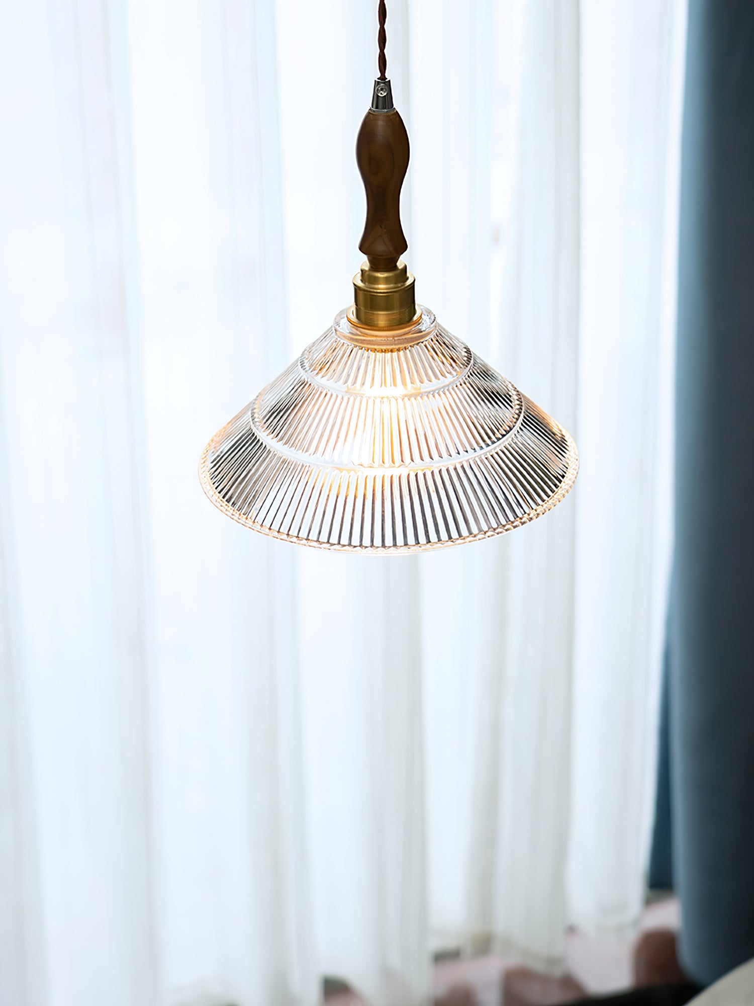 Vintage Ripple Pendant Lamp