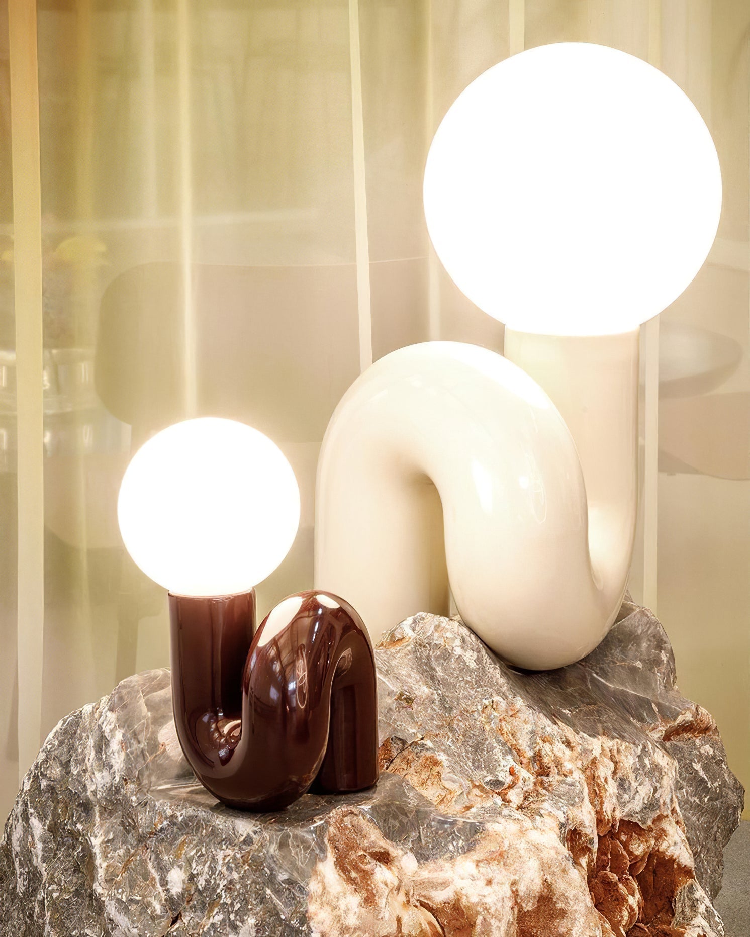 Playful N Shape Table Lamp