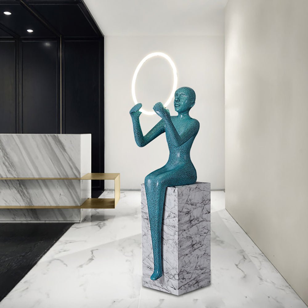 Elena Sculpture Floor Lamp